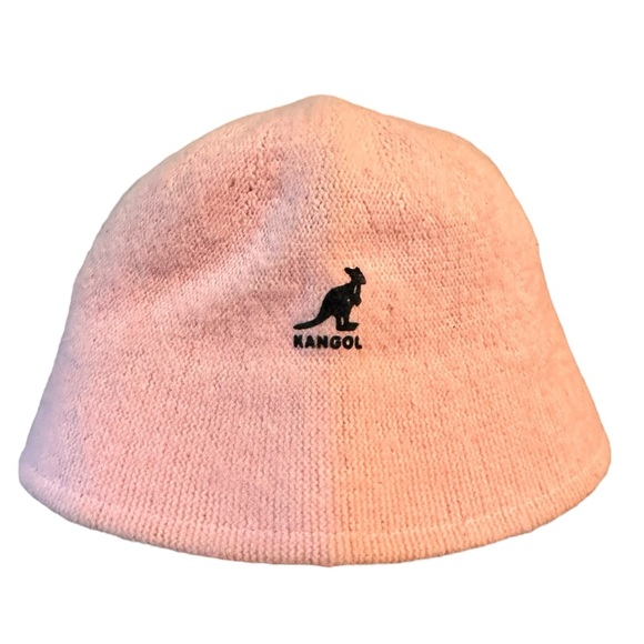 Vintage Y2K Kangol Angora Pink Fuzzy Fur Bucket Hat - Picture 1 of 7